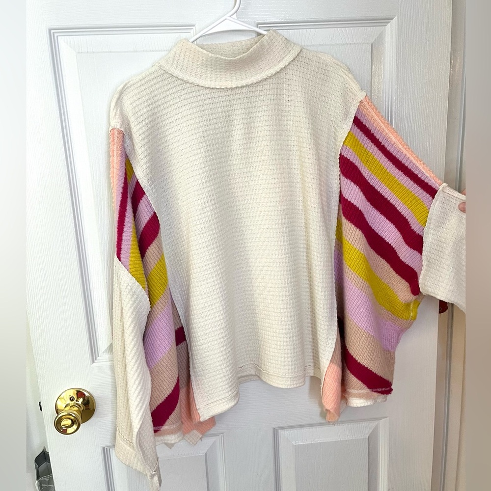 Free People poncho sweater